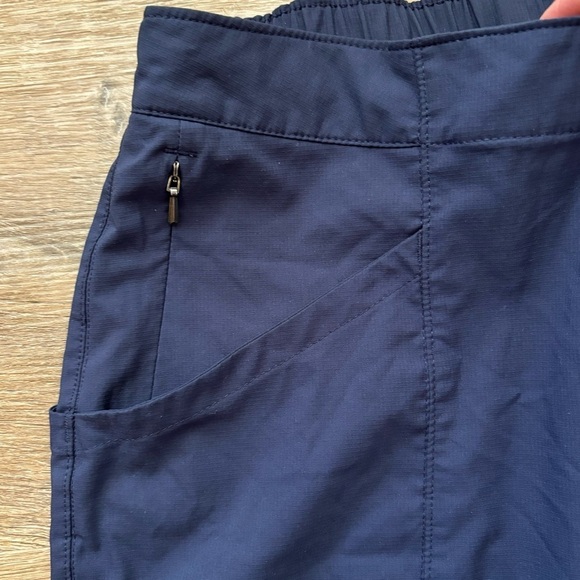 Patagonia Stone Navy Blue High Spy Lightweight Casual Active Pants Sz Women's 4 - Picture 6 of 13